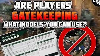 Are more Players GATEKEEPING what models you can use? | Warhammer 40,000