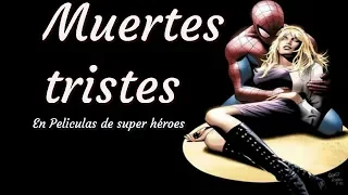 Top 5: Muertes tristes en películas de superhéroes Dc y Marvel