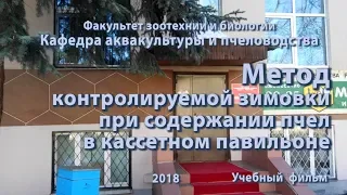 Учебный фильм: Метод контролируемой зимовки пчелиных семей в кассетном павильоне