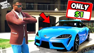 GTA 5 : Franklin Buying EVERYTHING For $1 in GTA 5 (GTA 5 Mods)