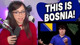 Balkan Girl REACTS to Geography Now! Bosnia and Herzegovina !!!