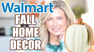 WALMART FALL HOME HAUL | Fall Decor + Furniture + Mini Home Tour