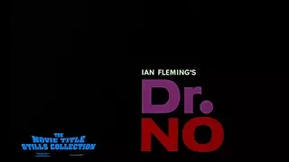 Dr. No (1962) title sequence