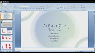 Air France Business case Analysis