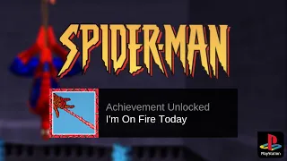 Spider-man (PS1) "I'm On Fire Today!" Achievement | RetroAchievements