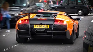 Supercars in London - #CSATW322 [Huayra, LaFerrari, Murcielago SV, SF90, SVJ, 992 GT3, GT2RS]