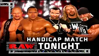 The Rock & "Stone Cold" Steve Austin vs NWO RAW 3/11/2002 Highlights