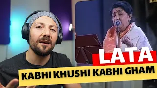 🇨🇦 CANADA REACTS TO Kabhi khushi kabhi gham - Lata Live reaction