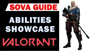 Sova Abilities Showcase | Valorant Sova Guide | Owl Drone, Shock Bolt, Recon Bolt, Hunter's Fury