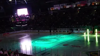 Belfast giants Vs Glasgow clan player entrances