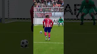 Griezmann Penalty Kick vs Barcelona #efootball #pes