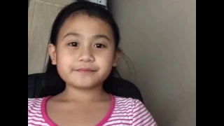 Asian girl sings "How far I'll go" and it enchants to all!