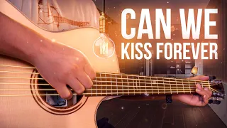 ЛАПМПОВАЯ МЕЛОДИЯ НА ГИТАРЕ (CAN WE KISS FOREVER)