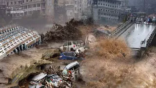 China Flood Today, Heavy rains and heavy floods hit Hainan, 150,000 resident escape | 3 Gorges Dam