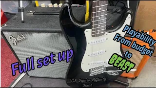 Squier Affinity Strat - budget to beast
