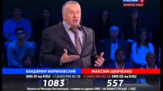 Поединок с Владимиром Соловьевым  Владимир Жириновский против Максима Шевченко 24 10 2013