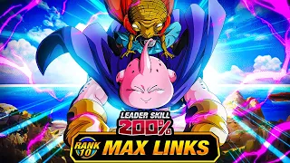 ANOTHER GOOD F2P LR!! LEVEL 10 LINKS 100% EZA LR BABIDI & BUU! (DBZ: Dokkan Battle)