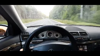 Mercedes-Benz W211 e270 CDI Acceleration 0-100