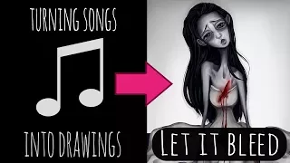 Turning songs into drawings - Let it bleed | ep. 1