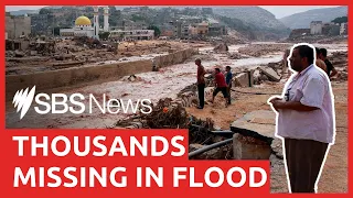 Libya’s floods aftermath captured by social media users as 10,000 believed missing | SBS News