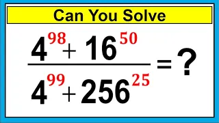 Nice Exponent Math Simplification | How to Solve!!!!