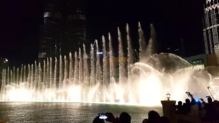 4K UHD Dubai Muscial Fountain (Michael Jackson - Thriller)