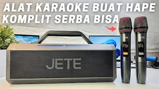 WAJIB PUNYA Minimal Sekali Seumur Hidup - JETE SB1 Speaker Bluetooth KARAOKE ADA MIC WIRELESS