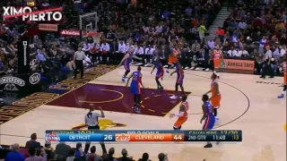 Detroit Pistons vs Cleveland Cavaliers   1st Half Highlights  March 14 2017