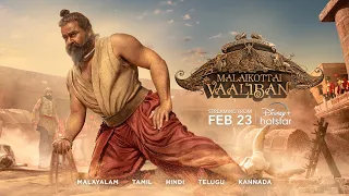 Malaikottai Vaaliban | Official Hindi Trailer | Mohanlal Sonalee K. | Feb 23 | DisneyPus Hotstar