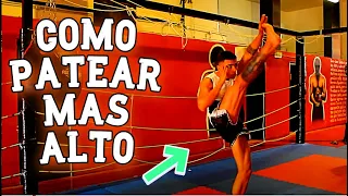 Como dar PATADAS más ALTAS  l rutina de Flexibilidad  #3