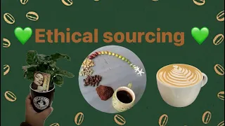 What is Ethical sourcing? Starbucks 100% Ethical sourced coffee 💚  #tobeapartner #starbuckscoffee