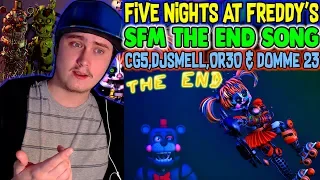 [SFM FNAF] "The End" by OR3O (ft. CG5, DJSMELL) | Reaction