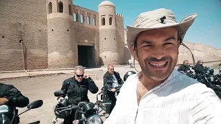 5 Viaggio in moto da Ashgabad a Bukara: oggi scopriamo Khiva! Sempre su Moto Guzzi