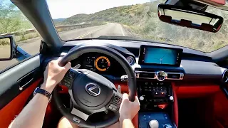 2022 Lexus IS 500 - POV Canyon Driving