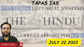The Hindu newspaper Analysis by Adv Sumit | 22 July 2023 | SRI LANKA | DEFAMATION | BAIL | LANGUAGE