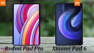 Xiaomi Redmi Pad Pro vs Xiaomi Pad 6