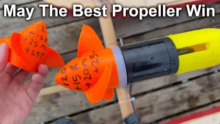 RCTESTFLIGHT Propeller Design Competition Kickoff