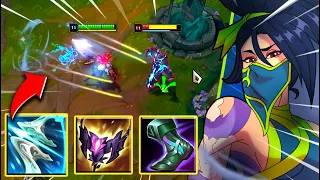 NEW Akali BUILD Is Insane, Galeforce Deals TRUE DAMAGE To Squishy Champs