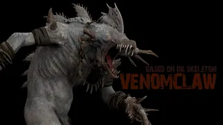 Realistic game character "Venomclaw"