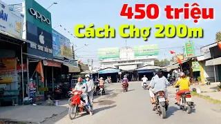 Đất 450 triệu cách Chợ 200m Trường học 300m UBND xã Trường Đông 500m ở thị xã Hòa Thành Tây Ninh bán