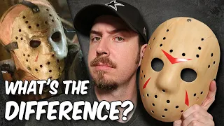 Friday the 13th Jason Mask - Movie vs Halloween Store