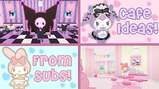 Cafe Ideas From Subscribers 13 | Roblox My Hello Kitty Cafe Tours | Riivv3r