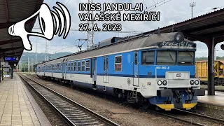 Hlášení (INISS) - Valašské Meziříčí - 27.6.2023 / Station Annoucement Valašské Meziříčí