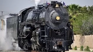 ATSF 3751 Steam Train to San Bernardino 2014