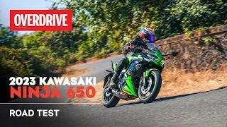 2023 Kawasaki Ninja 650 Road Test Review | Overdrive | CNBC-TV18