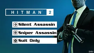 Hitman 2 - Miami - Silent Assassin Suit Only Sniper Assassin (with unlocks) - Master Difficulty