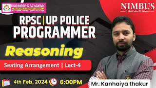 RPSC Programmer Online Preparation | RPSC Programmer Reasoning Free Live Classes | Lect- 4