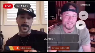 AJ and Brian (Backstreet Boys) on Amazon Live