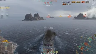 How Not to Teamwork in World of Warships : Friedrich der Große & Izumo