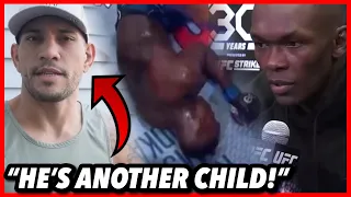 Alex Pereira BREAKS SILENCE on Israel Adesanya Taunting his Son after the K.O. Victory! UFC 287
